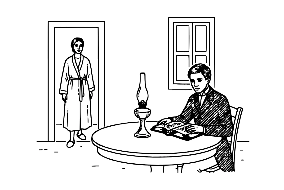 Ilustração do texto: Missa do Galo